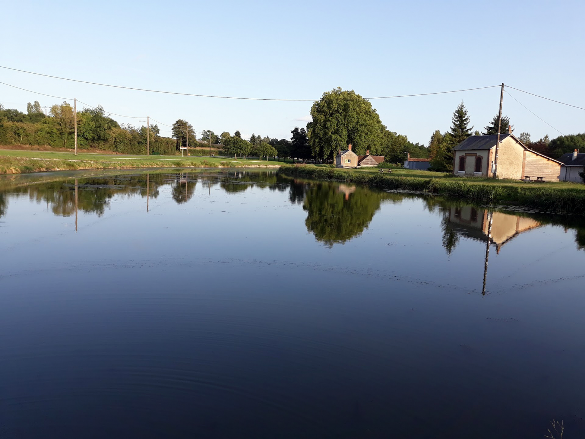 Wasserwege, Flüsse, Kanäle und Seen in Frankreich Canal de la Sauldre