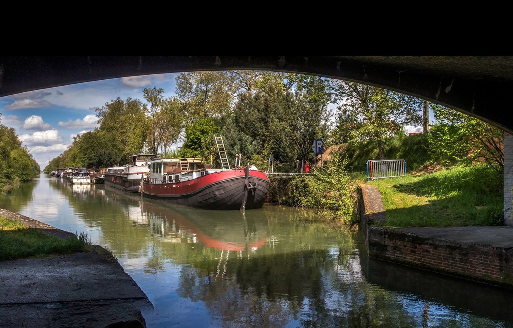 Die schiffbaren Flüsse und Kanäle in Frankreich Canal de Garonne Waterways Die schiffbaren Flüsse und Kanäle in Frankreich Canal de Garonne Waterways