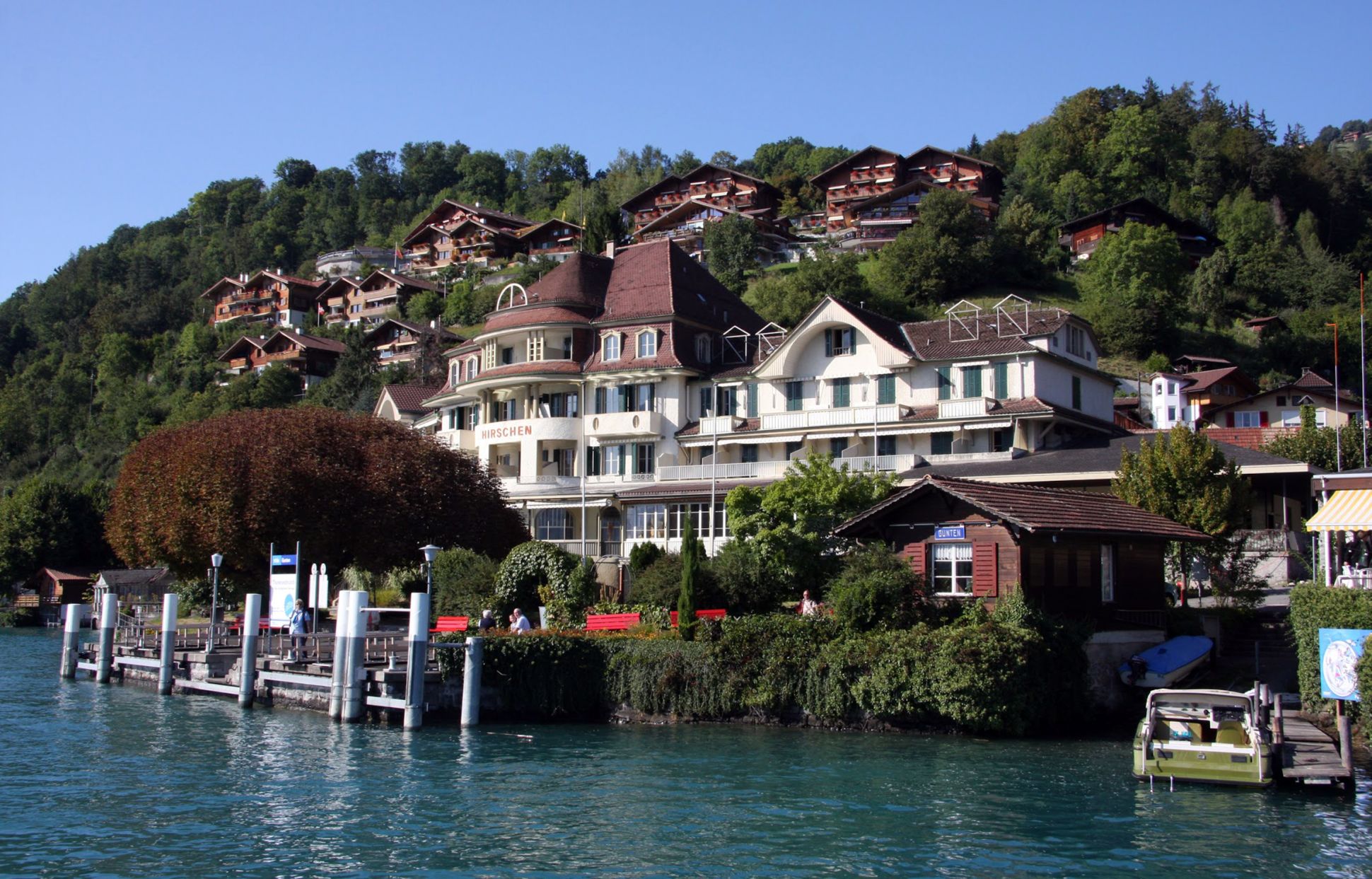 Wasserwege und Bootstourismus, Bergseen in der Schweiz: Der Thunersee ...